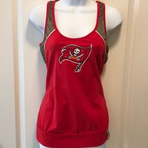 Reebok Banded Tampa Bay Buccaneers Tank Top